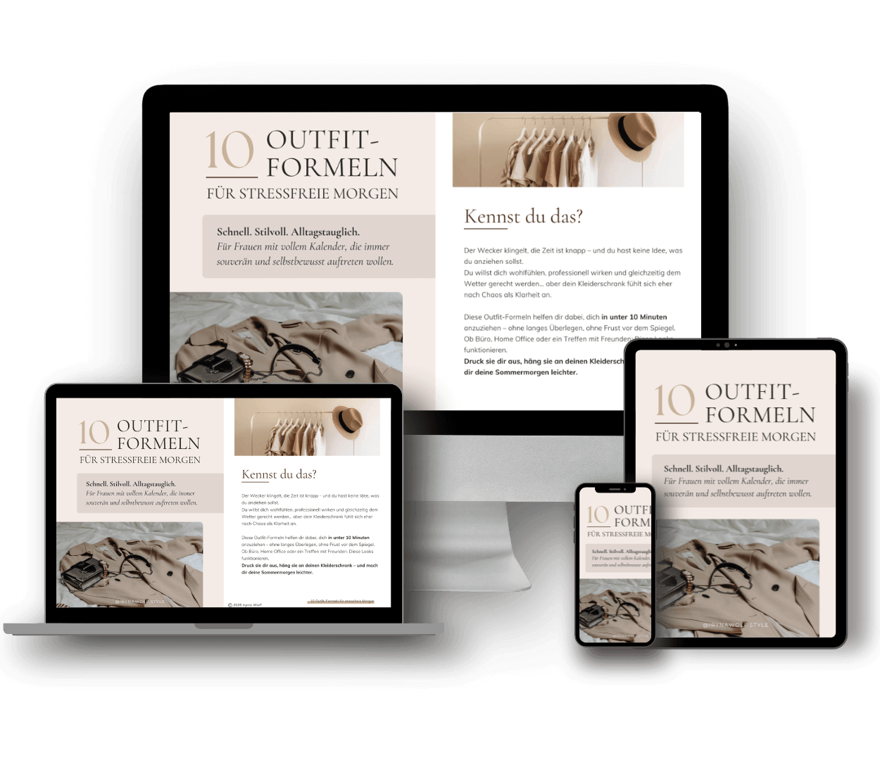 10 Outfit-Formeln Online Kurs Dein Kleiderschrank Update